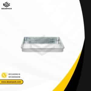 سینی گالوانیزه 35*25 ارتقاع 4 سانتی متر